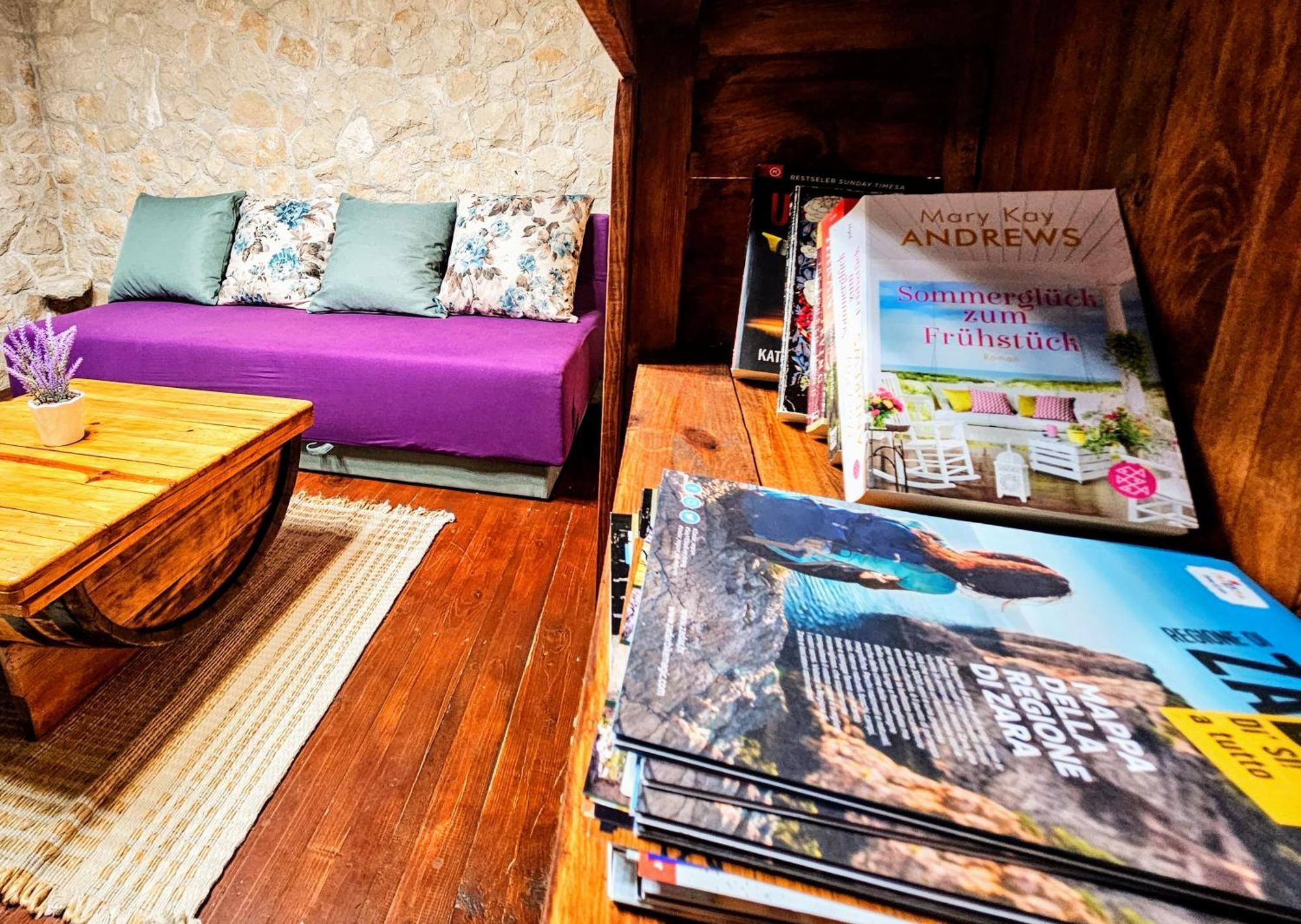 Dalmatia Rustica Comfortable One Bedroom+Fireplace ザダル 部屋 写真